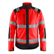 Blaklader 4888 2524 Winddicht Fleecejack High Vis High Vis Rood Zwart