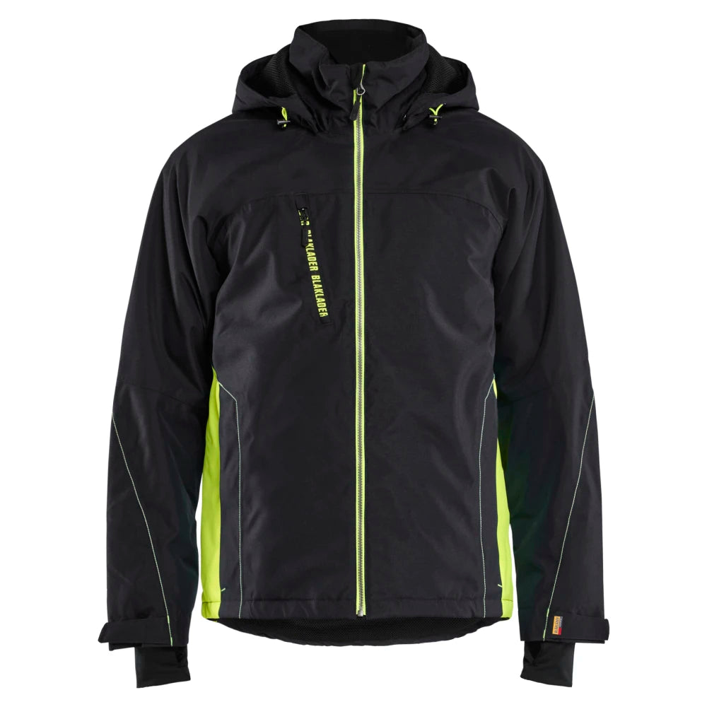 Blaklader 4890 1977 Lichtgewicht Winterjas Zwart High Vis Geel