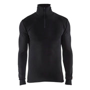 Blaklader 4891 1705 Onderhemd Met Halve Rits Warm Zwart