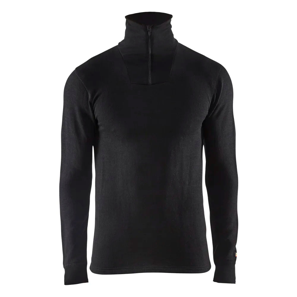 Blaklader 4894 1706 Onderhemd Met Halve Rits Xwarm Zwart