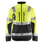 Blaklader 4900 2517 Softshell Jack High Vis High Vis Geel Zwart