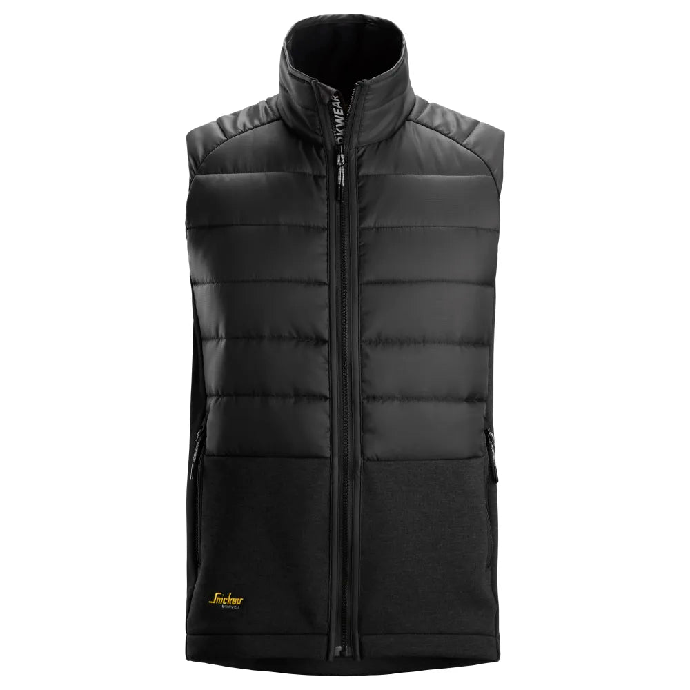 Snickers 4902 Flexiwork Hybride Bodywarmer 0404 Black Black
