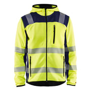 Blaklader 4923 2120 Gebreid Vest Met Capuchon High Vis High Vis Geel Marineblauw