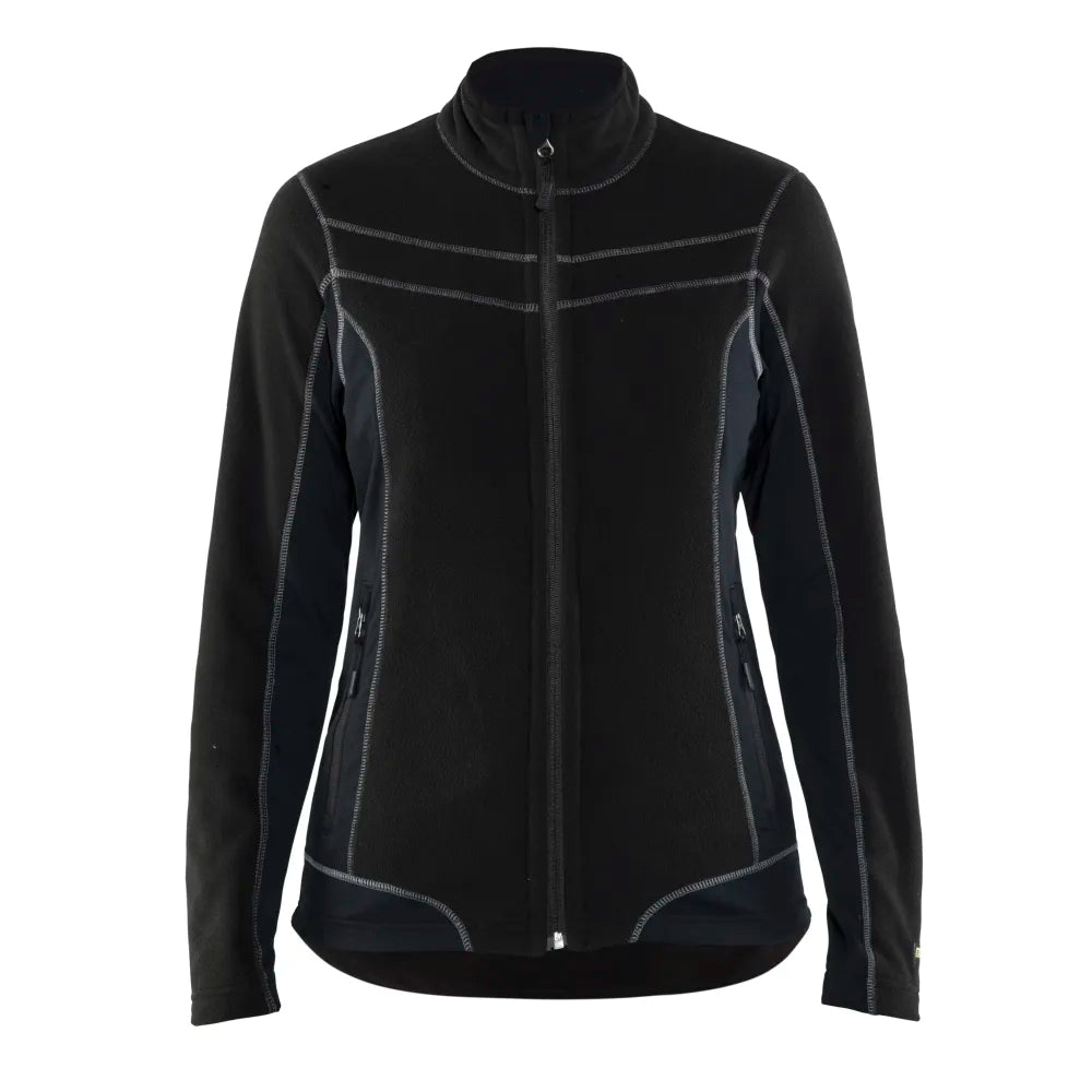 Blaklader 4924 1010 Dames Microfleecevest Zwart
