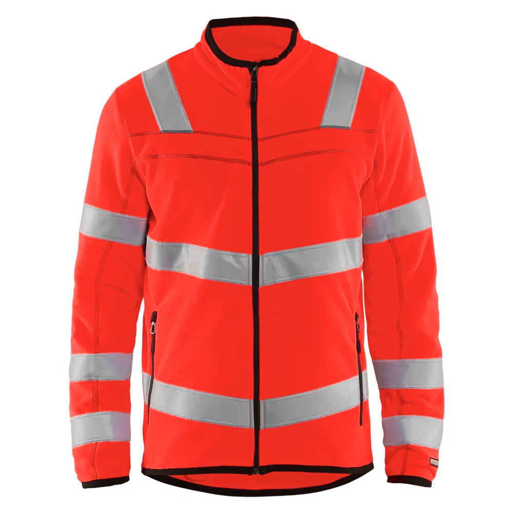 Blaklader 4941 1010 Microfleecevest High Vis High Vis Rood