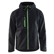 Blaklader 4949 2517 Softshell Jack Zwart Groen