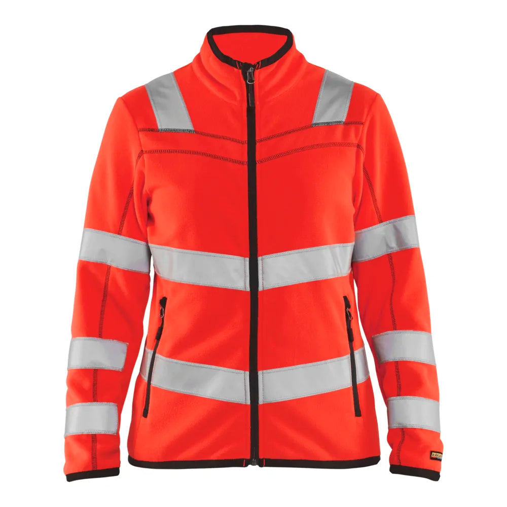 Blaklader 4966 1010 Dames Microfleecevest High Vis High Vis Rood