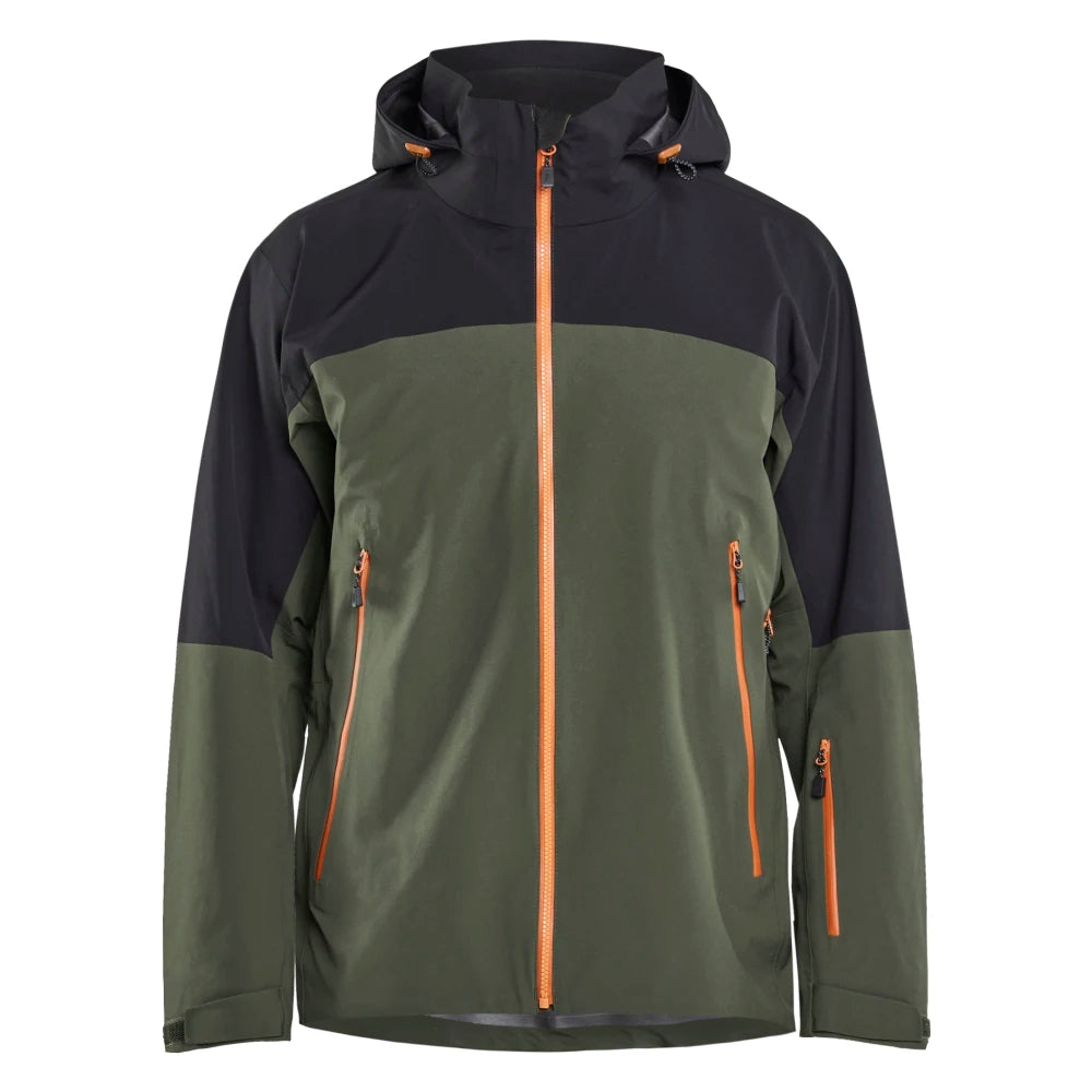 Blaklader 4980 1916 Striker Shell Jack Stretch Woudgroen Roest
