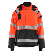 Blaklader 4987 1987 Shell Jack High Vis High Vis Rood Zwart