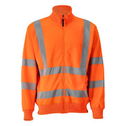 Mascot 50115-950 Sweatshirt Met Rits High Vis Oranje