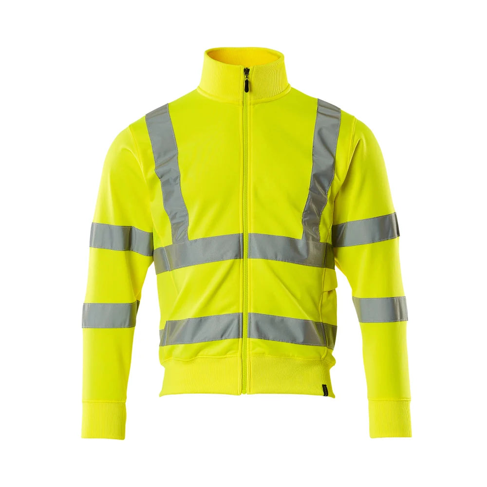 Mascot 50115-950 Sweatshirt Met Rits High Vis Geel