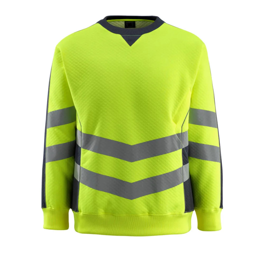 Mascot 50126-932 Sweatshirt High Vis Geel Donkermarine