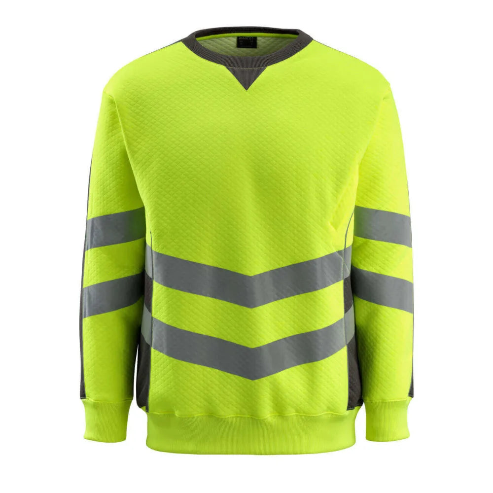 Mascot 50126-932 Sweatshirt High Vis Geel Donkerantraciet