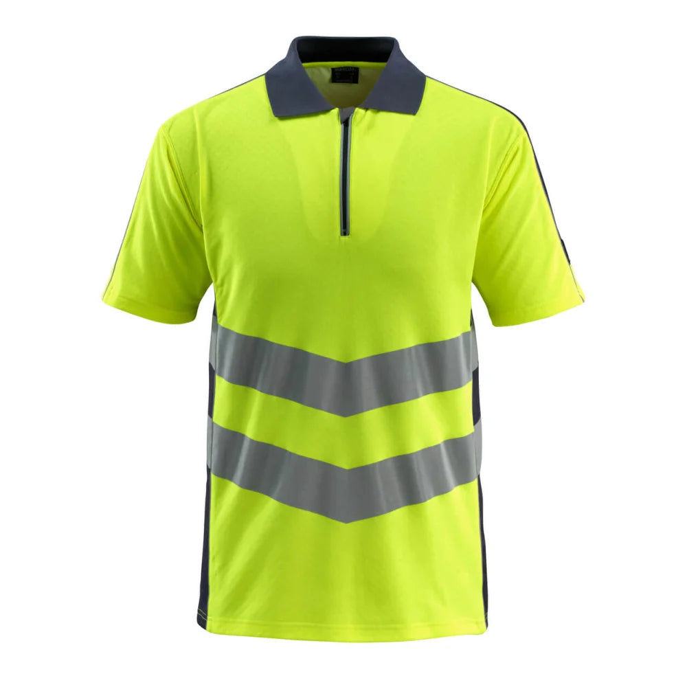 Mascot 50130-933 Poloshirt High Vis Geel Donkermarine