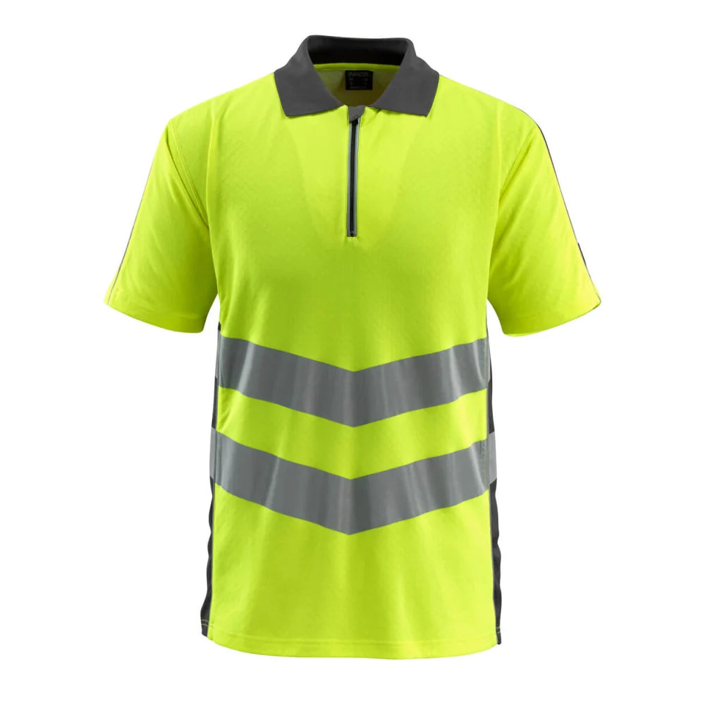 Mascot 50130-933 Poloshirt High Vis Geel Donkerantraciet
