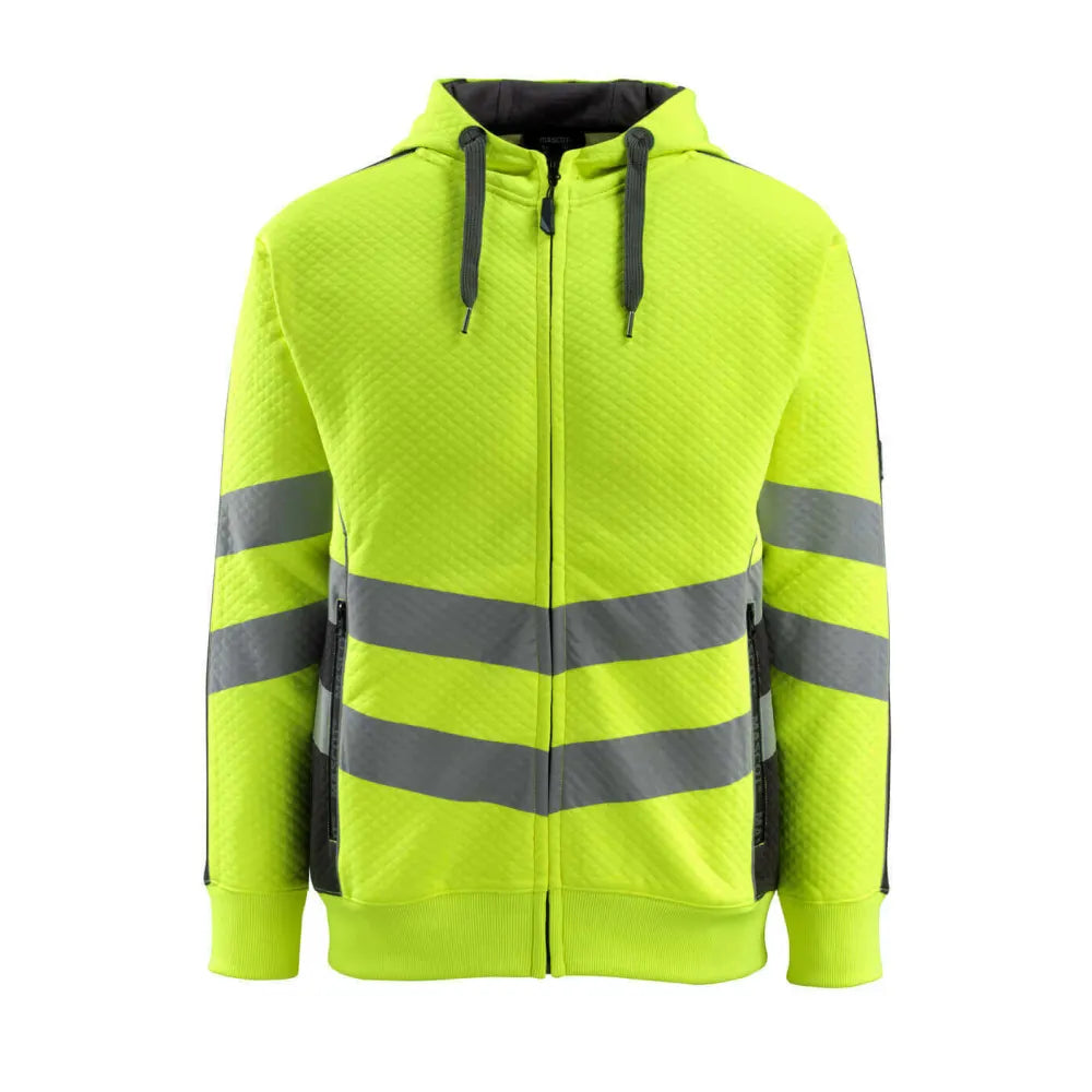 Mascot 50138-932 Capuchontrui Met Rits High Vis Geel Zwart