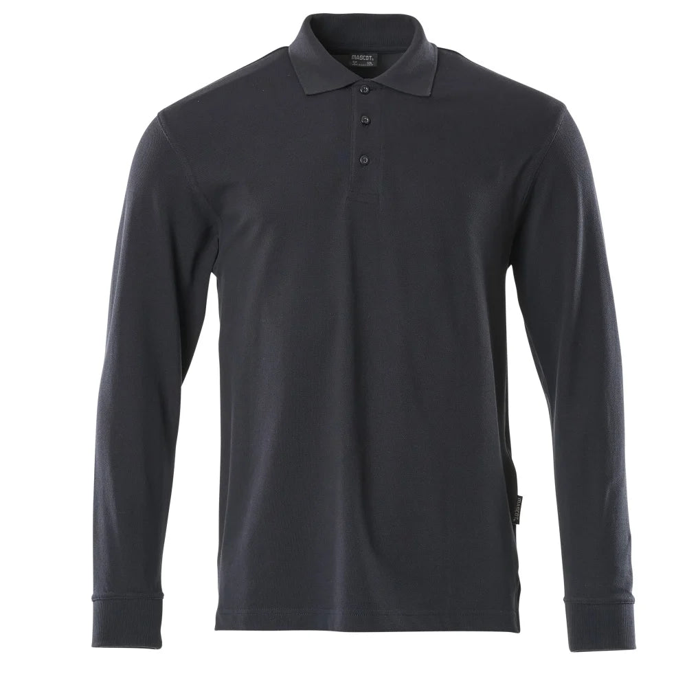Mascot 50206-857 Poloshirt Met Lange Mouwen Grafietblauw