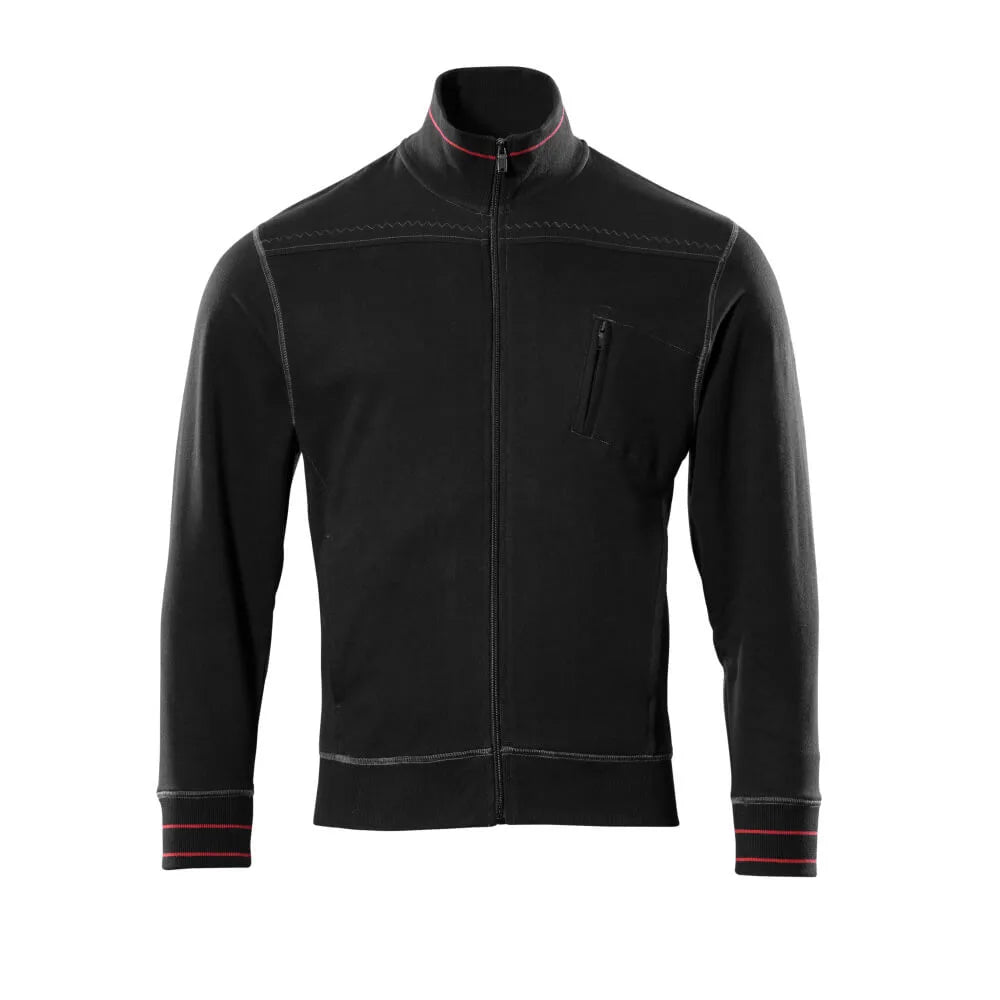 Mascot 50353-834 Sweatshirt Met Rits Zwart
