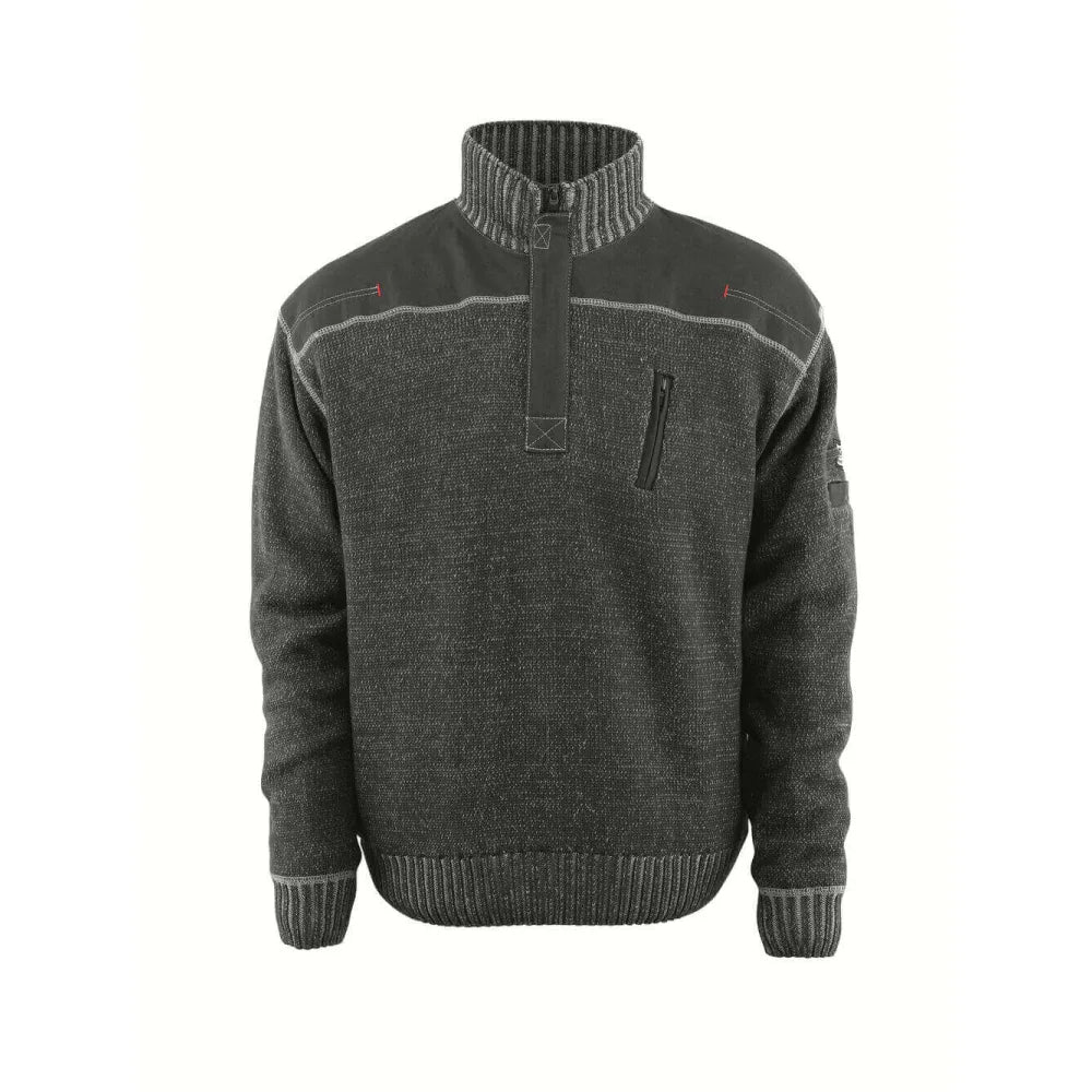 Mascot 50354-835 Gebreide Trui Met Korte Rits Lichtantraciet