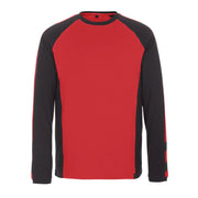 Mascot 50568-959 T-Shirt Met Lange Mouwen Rood Zwart