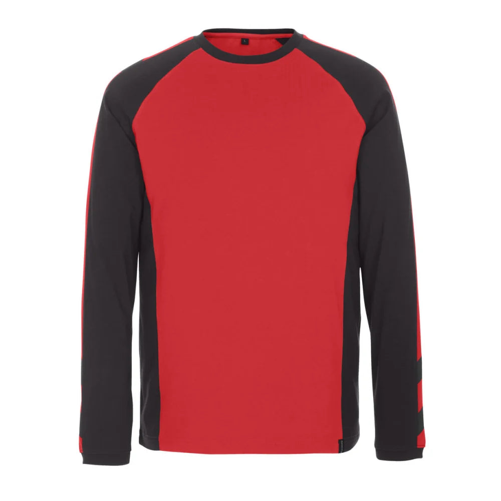 Mascot 50568-959 T-Shirt Met Lange Mouwen Rood Zwart