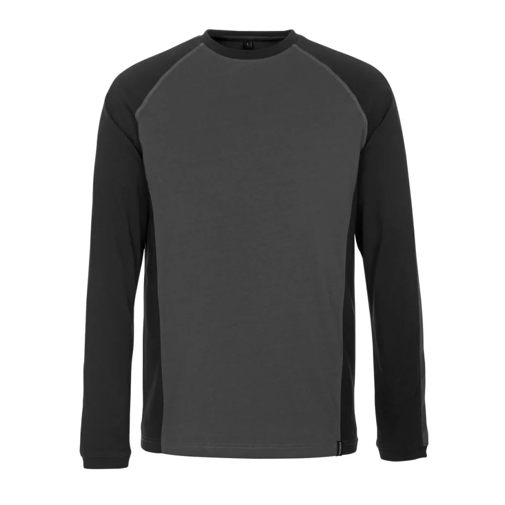 Mascot 50568-959 T-Shirt Met Lange Mouwen Donkerantraciet Zwart
