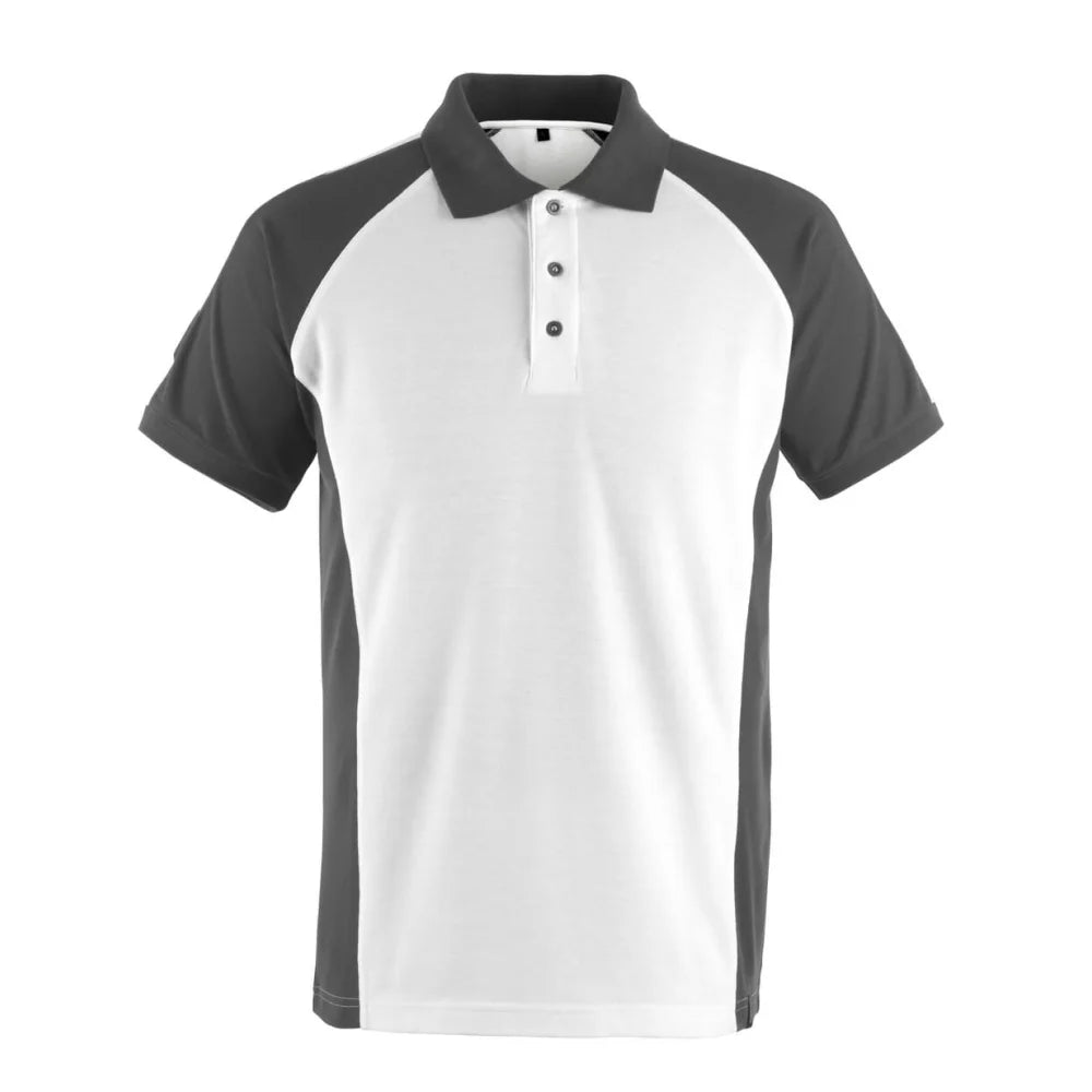 Mascot 50569-961 Poloshirt Wit Donkerantraciet