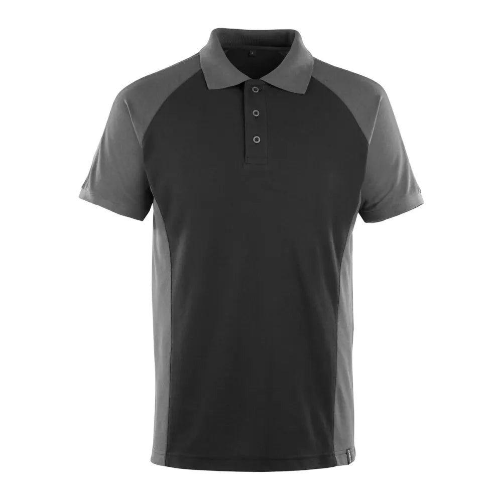 Mascot 50569-961 Poloshirt Zwart Donkerantraciet