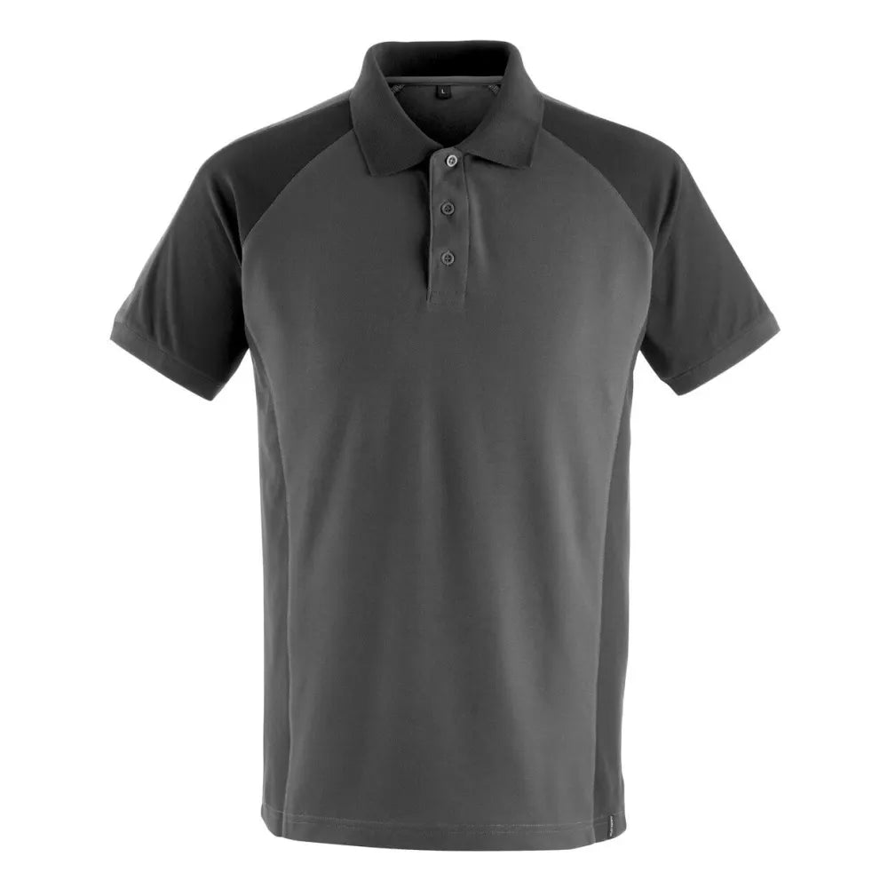 Mascot 50569-961 Poloshirt Donkerantraciet Zwart