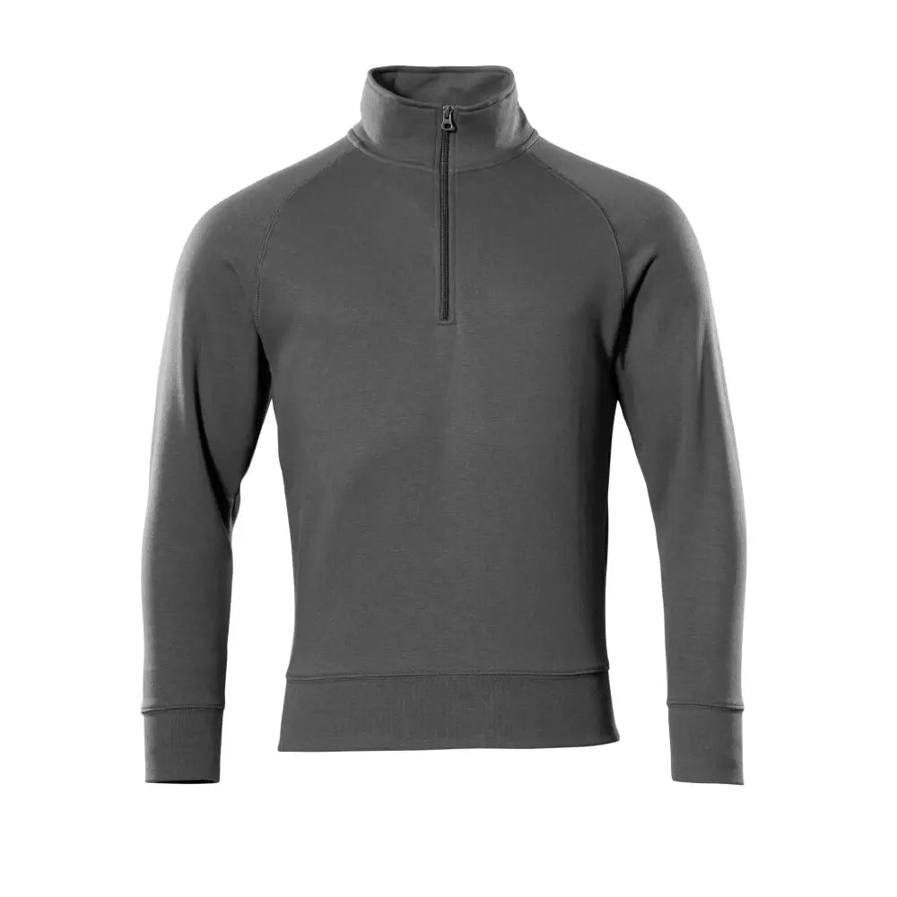 Mascot 50611-971 Sweatshirt Met Korte Rits Donkerantraciet