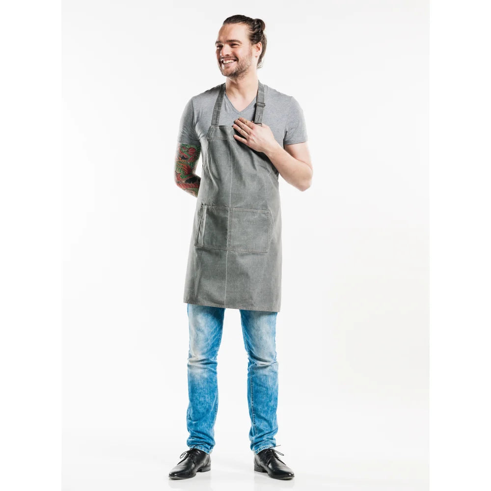 Chaud Devant Schort Base Grey Denim