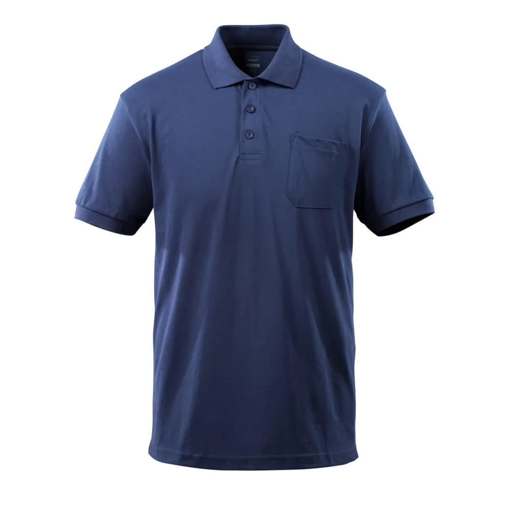 Mascot 51586-968 Poloshirt Met Borstzak Marine
