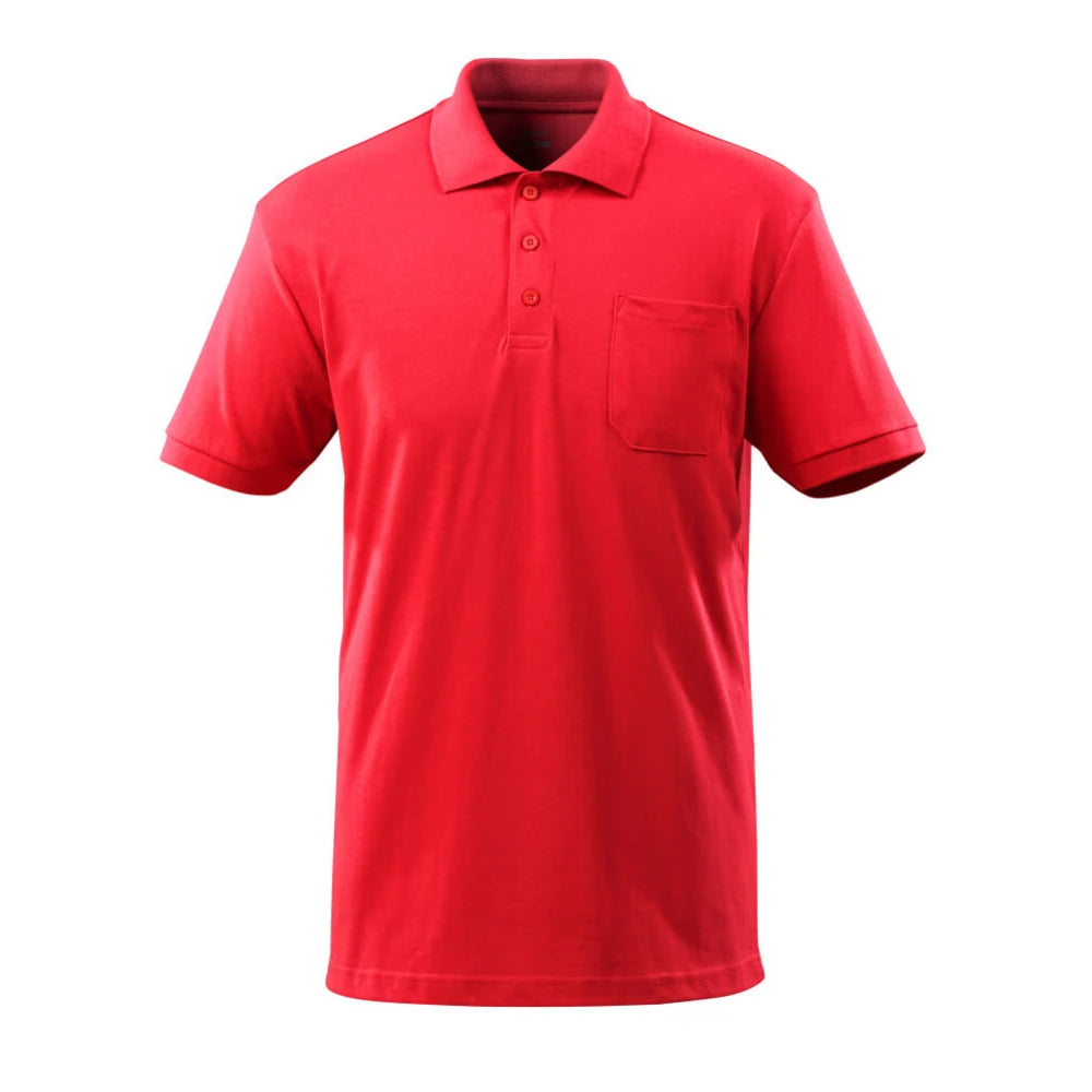 Mascot 51586-968 Poloshirt Met Borstzak Signaalrood