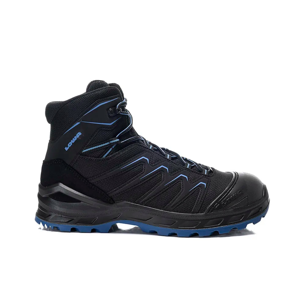 Lowa Larrox Work GTX Black-Blue Mid S3 Werkschoenen