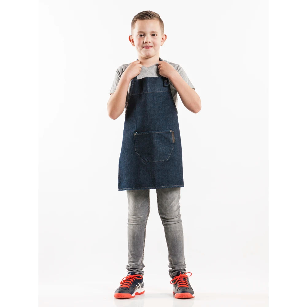 Chaud Devant Schort Kids Blue Denim