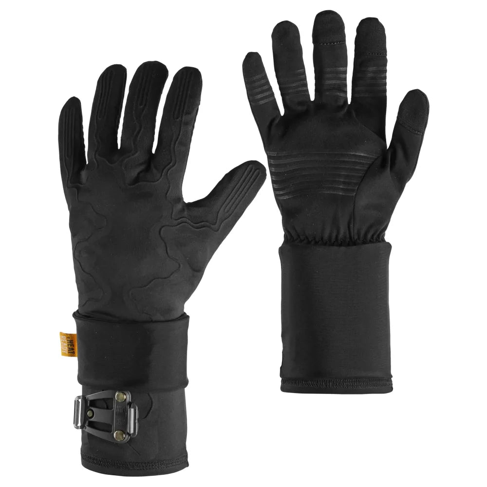 Snickers 5901 Q Heat Verwarmde Binnenhandschoenen 0404 Black Black