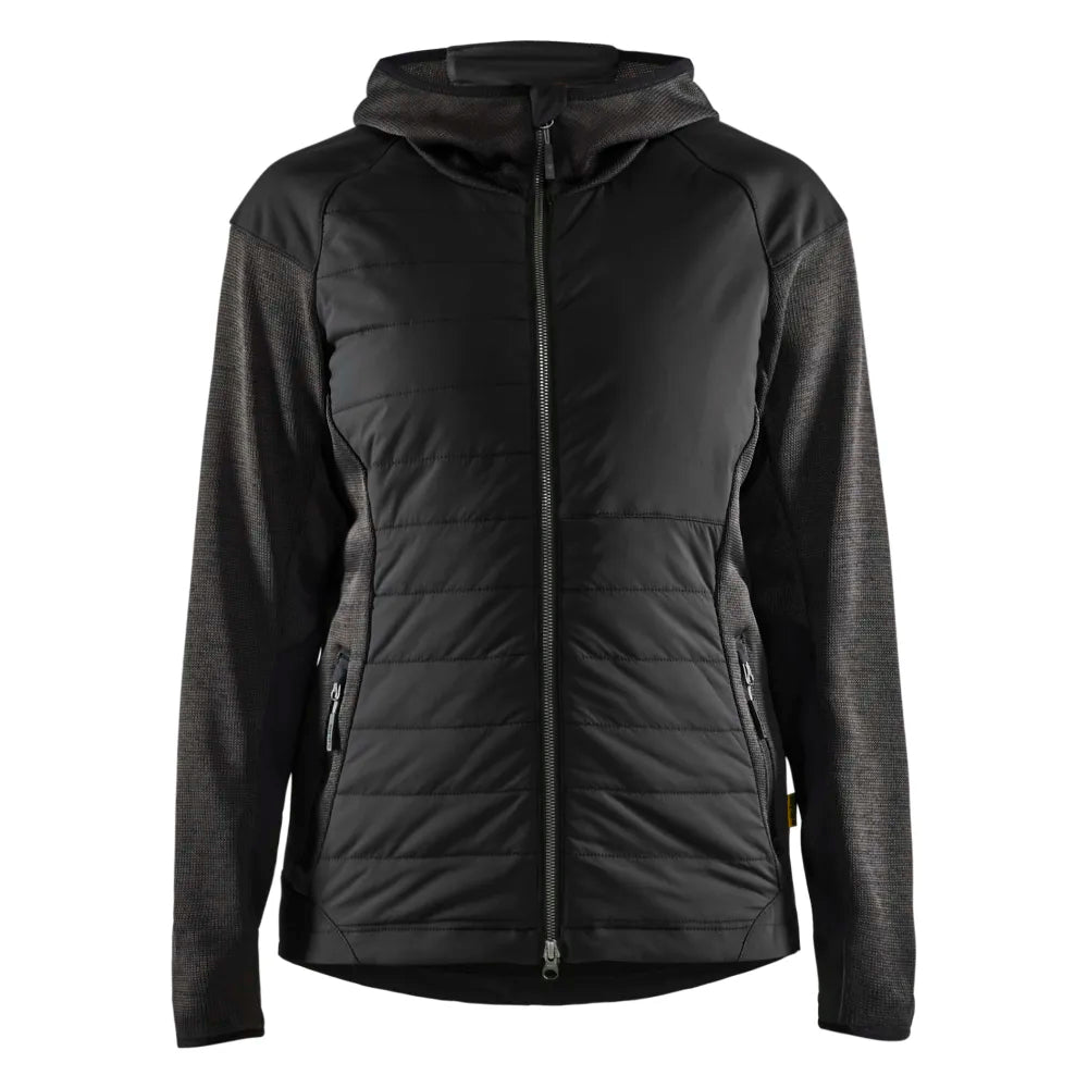Blaklader 5931 2117 Dames Hybride Jack Donkergrijs Zwart