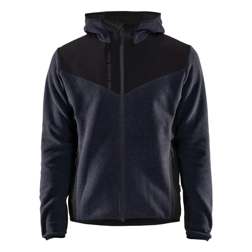 Blaklader 5940 2536 Gebreid Jack Met Softshell Donker Marineblauw Zwart