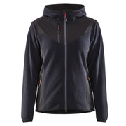 Blaklader 5941 2536 Dames Gebreid Jack Met Softshell Donker Marineblauw Zwart