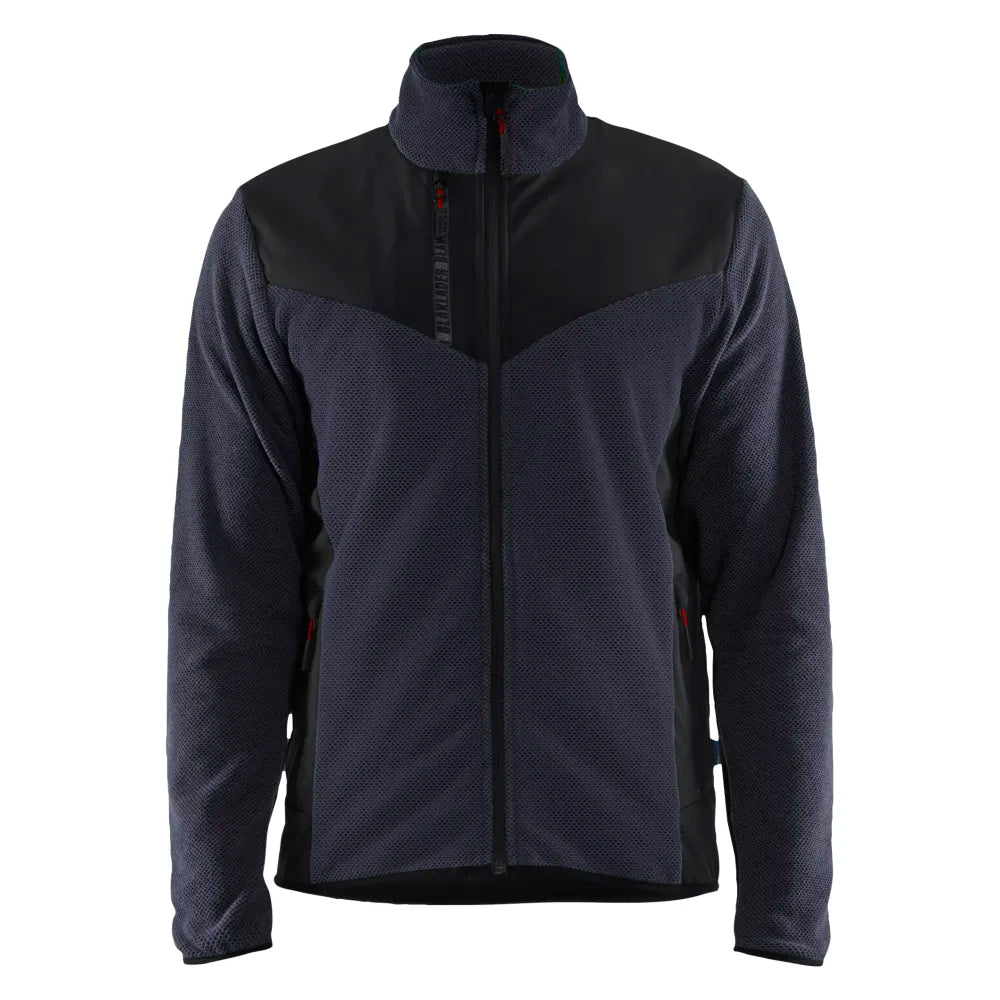 Blaklader 5942 2536 Gebreid Vest Met Softshell Donker Marineblauw Zwart