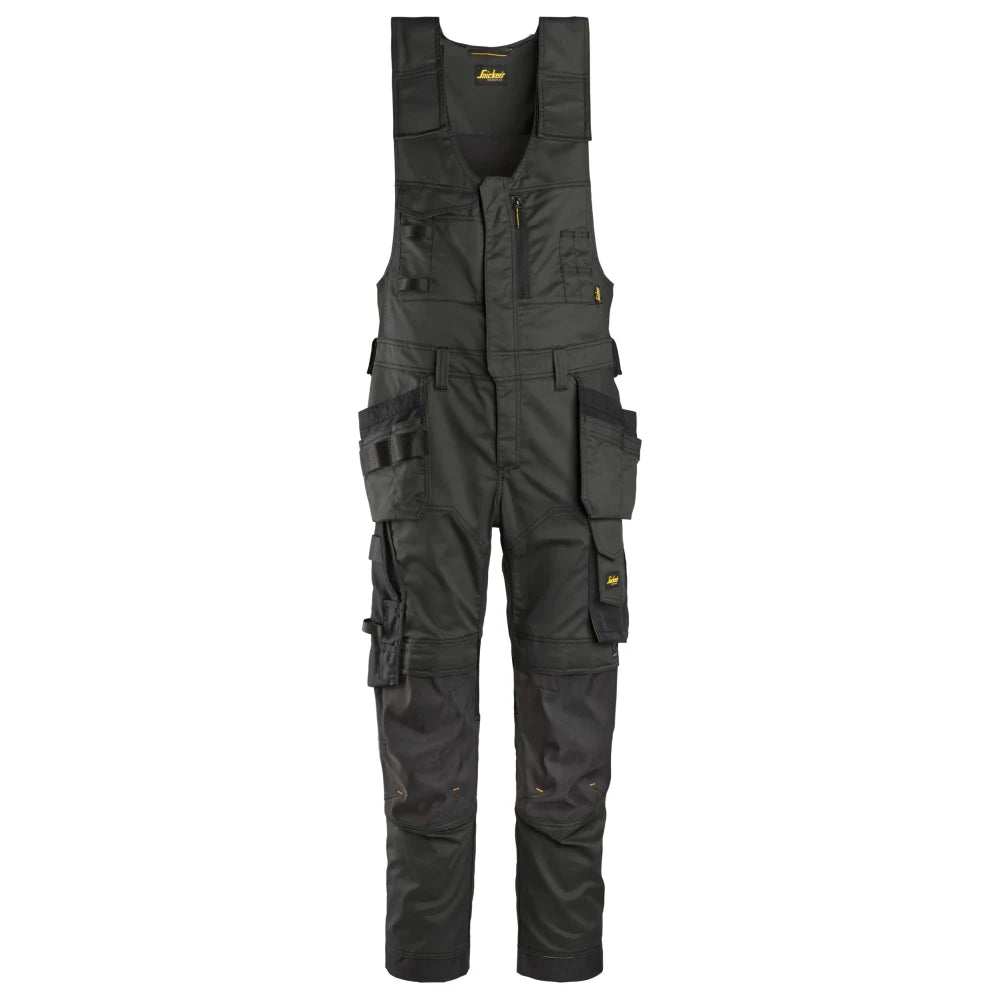 Snickers 6012 Allroundwork Stretch One-Piece Werkbroek Met Holsterzakken 0404 Black Black
