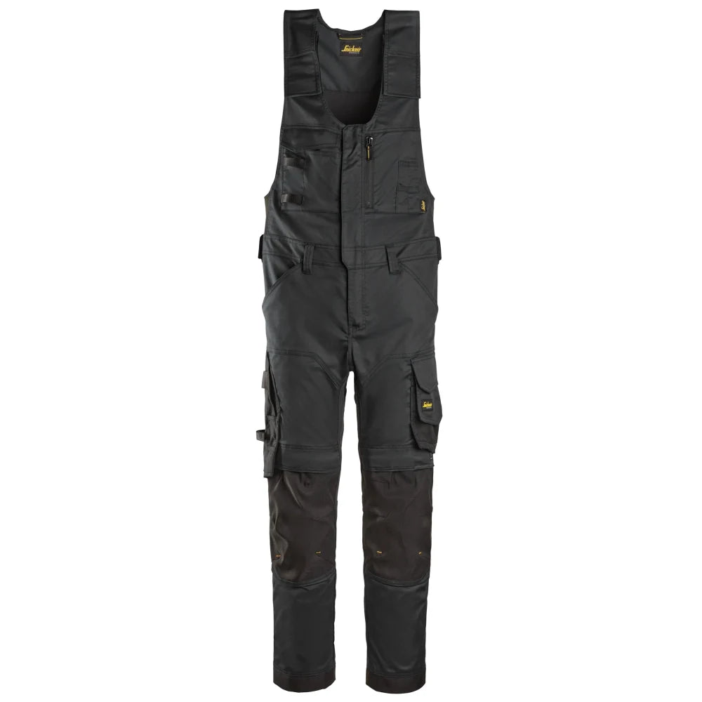 Snickers 6023 Allroundwork Stretch One-Piece Werkbroek 0404 Black Black