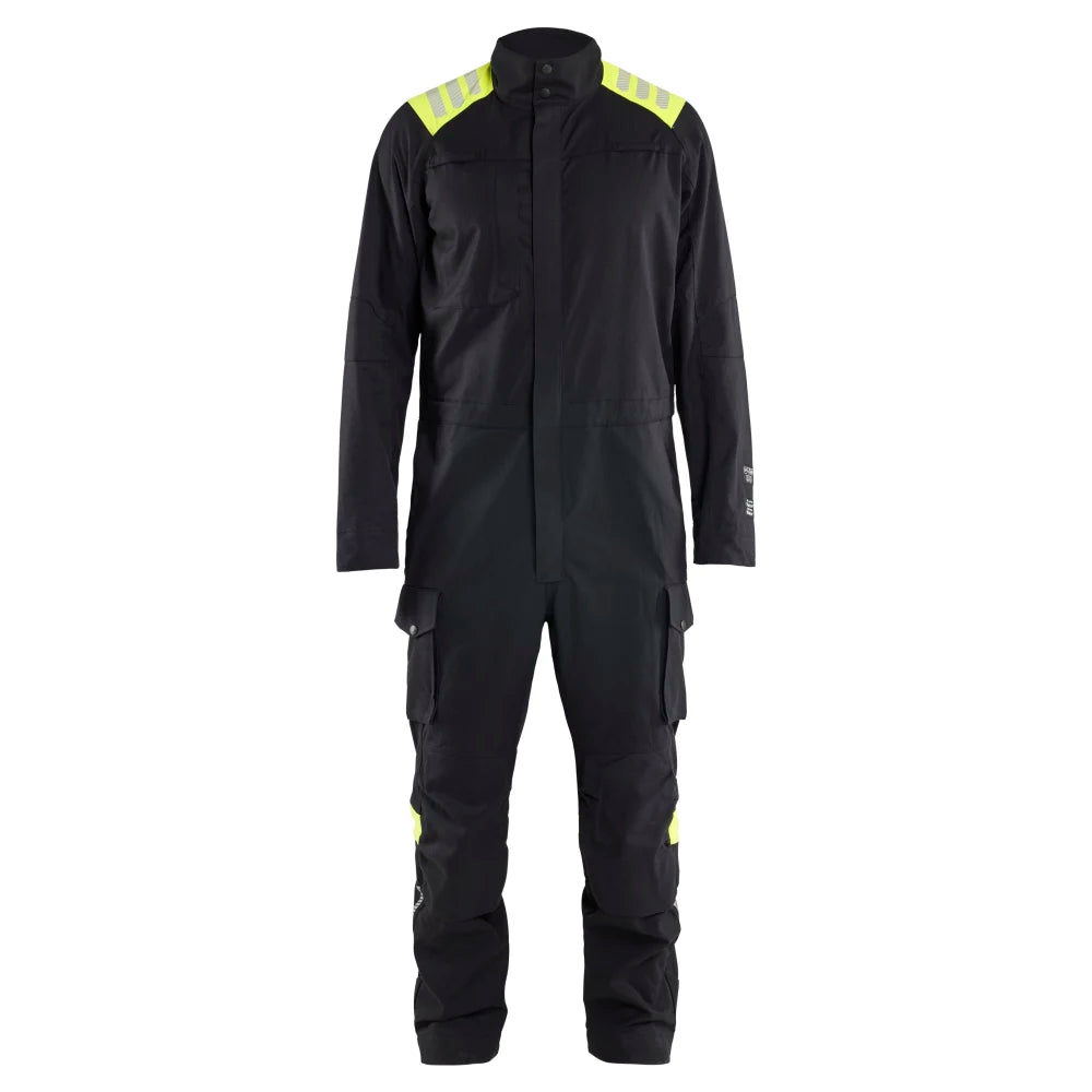 Blaklader 6077 1512 Multinorm Overall Inherent Zwart High Vis Geel