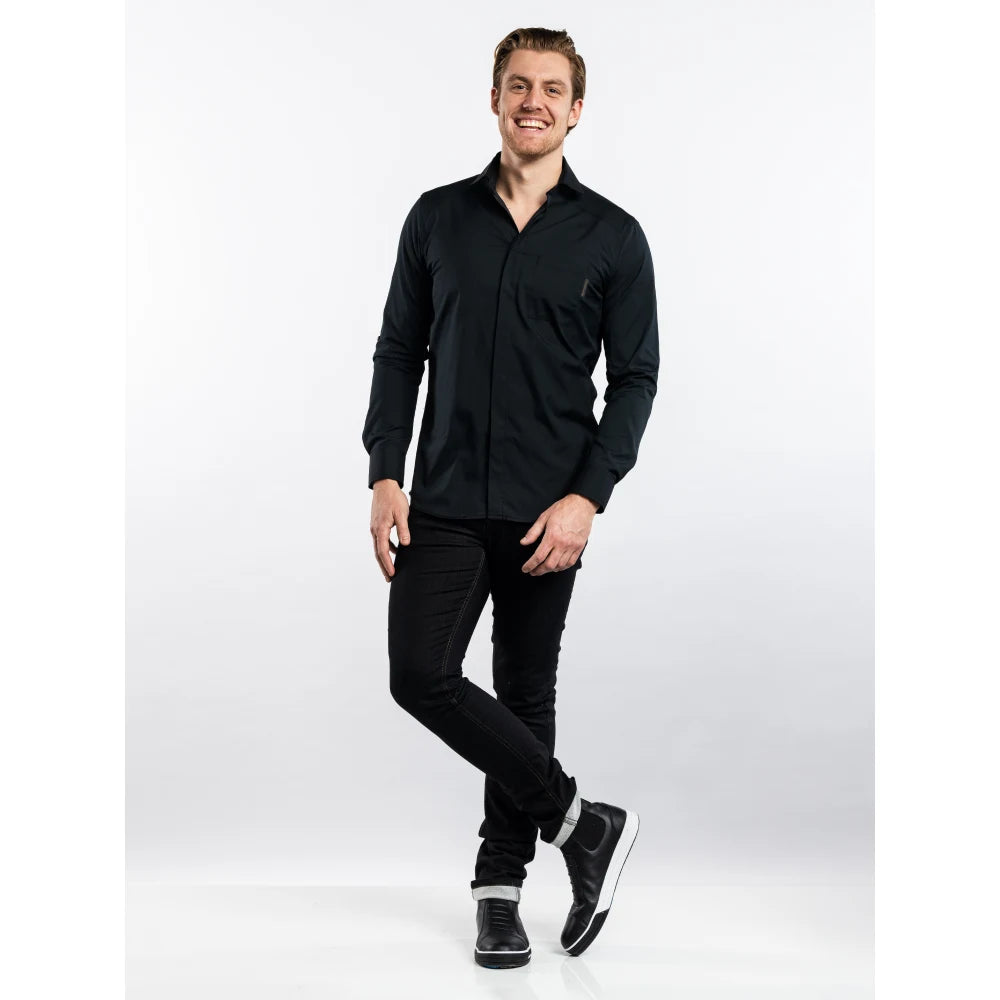 Chaud Devant Overhemd/Blouse Men Black Fx