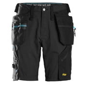 Snickers 6110 Litework 37.5 Werkshorts Met Holsterzakken 0404 Black Black