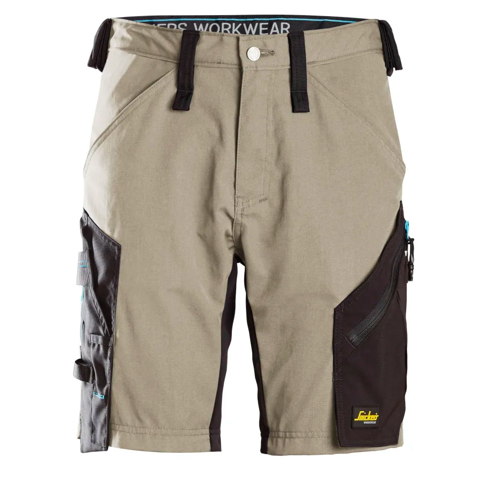Snickers 6112 Litework 37.5 Werkshorts 2004 Khaki Black
