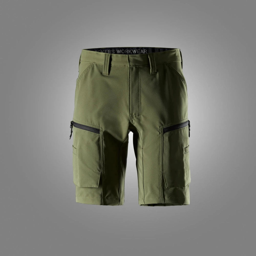 Snickers 6114 Servicework Service Stretch Werkshorts 3100 Khaki Green