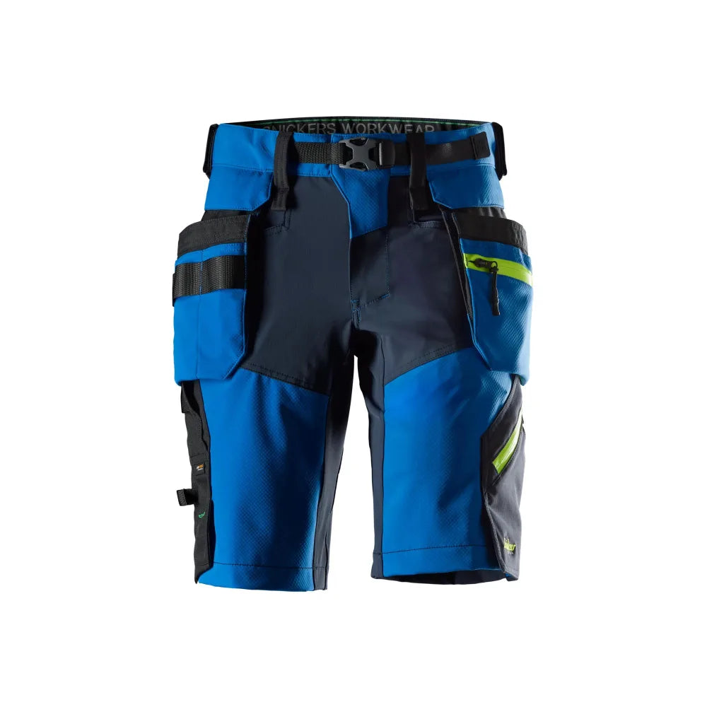 Snickers 6140 Flexiwork Stretch Werkshorts Met Afneembare Holsterzakken 5695 True Blue Navy