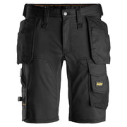 Snickers 6141 Allroundwork 2-Way Stretch Werkshorts Met Holsterzakken 0404 Black Black