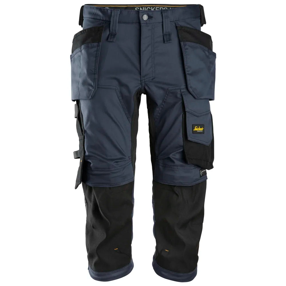 Snickers 6142 Allroundwork Stretch Pirate Werkbroek Met Holsterzakken 9504 Navy Black